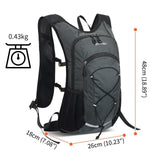 Maxbell Hydration Pack Women Men Hiking Backpack Cycling Backpack Running Water Pack Grey