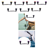 Maxbell Fishing Reel Handle Strong Aluminum Alloy Practical Crank Handle Replacement Silver