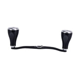 Maxbell Fishing Reel Handle Strong Aluminum Alloy Practical Crank Handle Replacement Silver