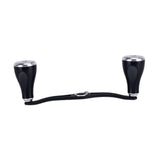 Maxbell Fishing Reel Handle Strong Aluminum Alloy Practical Crank Handle Replacement Silver