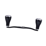 Maxbell Fishing Reel Handle Strong Aluminum Alloy Practical Crank Handle Replacement Silver