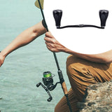 Maxbell Fishing Reel Handle Strong Aluminum Alloy Practical Crank Handle Replacement Gray