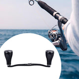 Maxbell Fishing Reel Handle Strong Aluminum Alloy Practical Crank Handle Replacement Gray