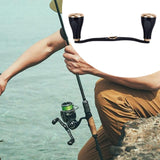 Maxbell Fishing Reel Handle Strong Aluminum Alloy Practical Crank Handle Replacement Gold