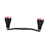 Maxbell Fishing Reel Handle Strong Aluminum Alloy Practical Crank Handle Replacement Pink