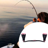 Maxbell Fishing Reel Handle Strong Aluminum Alloy Practical Crank Handle Replacement Pink