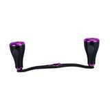 Maxbell Fishing Reel Handle Strong Aluminum Alloy Practical Crank Handle Replacement Purple