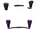 Maxbell Fishing Reel Handle Strong Aluminum Alloy Practical Crank Handle Replacement Purple