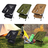 Maxbell Camping Chair Foldable with Carry Bag Folding Chair for Picnic Travel Hiking Black