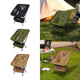 Maxbell Camping Chair Foldable with Carry Bag Folding Chair for Picnic Travel Hiking Black