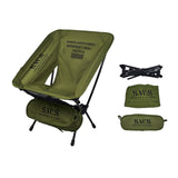 Maxbell Camping Chair Foldable with Carry Bag Folding Chair for Picnic Travel Hiking Green