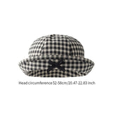 Maxbell Butterfly Knot Bucket Hat Breathable Fisherman Hat for Summer Travel Holiday