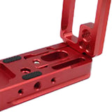 Maxbell Quick Release L Plate L Stand Support Hardware Cameras L Quick Release Plate Red