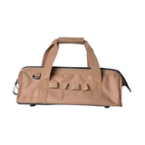 Maxbell Tool Organizer Bag Sturdy Waterproof Handbag for Electrician Hammers Plumber Khaki