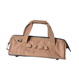 Maxbell Tool Organizer Bag Sturdy Waterproof Handbag for Electrician Hammers Plumber Khaki