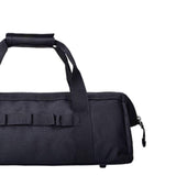 Maxbell Tool Organizer Bag Sturdy Waterproof Handbag for Electrician Hammers Plumber Black