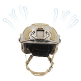 Maxbell Fast Helmet Impact Resistant Adjustable Headgear for Sports Forestry Outdoor