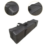Maxbell Tent Pole Zippered Storage Bag for Hiking Cookware Sturdy Travel Luggage Bag 60x30x25cm