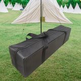 Maxbell Tent Pole Zippered Storage Bag for Hiking Cookware Sturdy Travel Luggage Bag 60x30x25cm