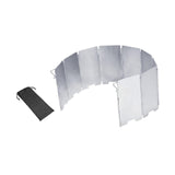 Maxbell Foldable Camping Stove Windscreen 9 Plates Practical for BBQ Camping Picnics