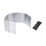 Maxbell Foldable Camping Stove Windscreen 9 Plates Practical for BBQ Camping Picnics
