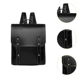 Maxbell Women Backpack Minimalist Style Ladies Shoulder Bag for Work Business Summer Black