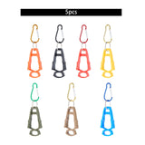 Maxbell 5x Outdoor Glove Clip Keeper Outdoor Anti Drop Clip for Outdoor Construction Orange