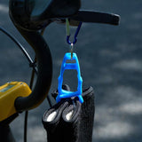 Maxbell 5x Outdoor Glove Clip Keeper Outdoor Anti Drop Clip for Outdoor Construction Orange