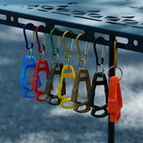 Maxbell 5x Outdoor Glove Clip Keeper Outdoor Anti Drop Clip for Outdoor Construction Orange