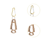 Maxbell 5x Outdoor Glove Clip Keeper Outdoor Anti Drop Clip for Outdoor Construction Khaki