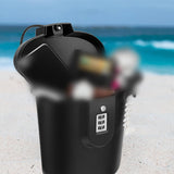 Maxbell Portable Safe Lock Box with Steel Wire Storage Box for Office Outdoor Travel black