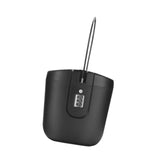 Maxbell Portable Safe Lock Box with Steel Wire Storage Box for Office Outdoor Travel black