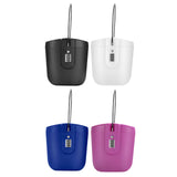 Maxbell Portable Safe Lock Box with Steel Wire Storage Box for Office Outdoor Travel black