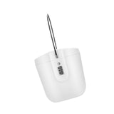 Maxbell Portable Safe Lock Box with Steel Wire Storage Box for Office Outdoor Travel white