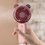 Maxbell Handheld Fan 2 Speeds Adjustable USB Portable Fan for Running Outdoor Travel