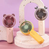Maxbell Handheld Fan 2 Speeds Adjustable USB Portable Fan for Running Outdoor Travel