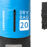 Maxbell Waterproof Dry Bag Outdoor Sack Waterproof Sack for Kayaking Camping Surfing 20L Blue