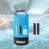 Maxbell Waterproof Dry Bag Outdoor Sack Waterproof Sack for Kayaking Camping Surfing 10L Blue