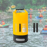 Maxbell Waterproof Dry Bag Outdoor Sack Waterproof Sack for Kayaking Camping Surfing 10L Yellow