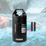 Maxbell Waterproof Dry Bag Outdoor Sack Waterproof Sack for Kayaking Camping Surfing 20L Black