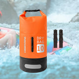 Maxbell Waterproof Dry Bag Outdoor Sack Waterproof Sack for Kayaking Camping Surfing 10L Orange