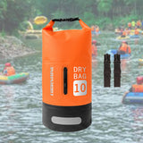 Maxbell Waterproof Dry Bag Outdoor Sack Waterproof Sack for Kayaking Camping Surfing 10L Orange