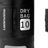 Maxbell Waterproof Dry Bag Outdoor Sack Waterproof Sack for Kayaking Camping Surfing 10L Black