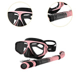 Maxbell Snorkel Set Snorkel Swim Goggles Diving Mask Swim Mask for Freediving Diving