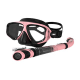 Maxbell Snorkel Set Snorkel Swim Goggles Diving Mask Swim Mask for Freediving Diving