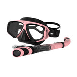 Maxbell Snorkel Set Snorkel Swim Goggles Diving Mask Swim Mask for Freediving Diving