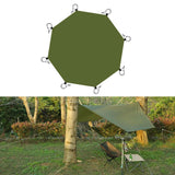 Maxbell Octagonal Tent Footprint Floor Mat for Picnic Backpacking Trips Camping Gear No Ground Nails