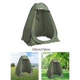 Maxbell Portable Privacy Shower Tent Instant Camp Toilet for Camping Bathroom Picnic 120cmx120cmx190cm