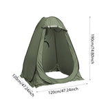 Maxbell Portable Privacy Shower Tent Instant Camp Toilet for Camping Bathroom Picnic 120cmx120cmx190cm