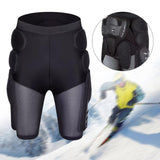 Maxbell Protective Padded Shorts Hip Butt and Tailbone Protection for Skating Riding XL